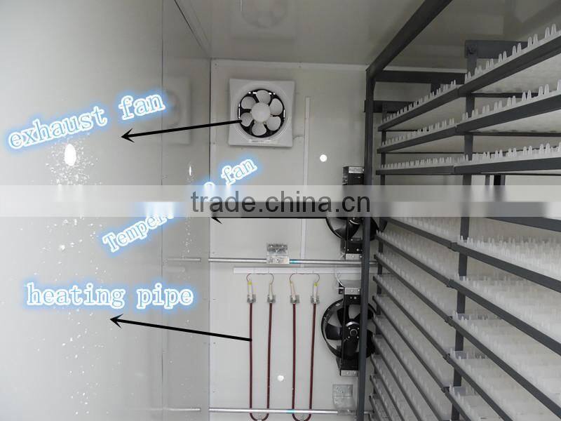 High hatching rate couveuse de poule with three years warranty