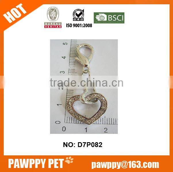 Heart Shape dog charms