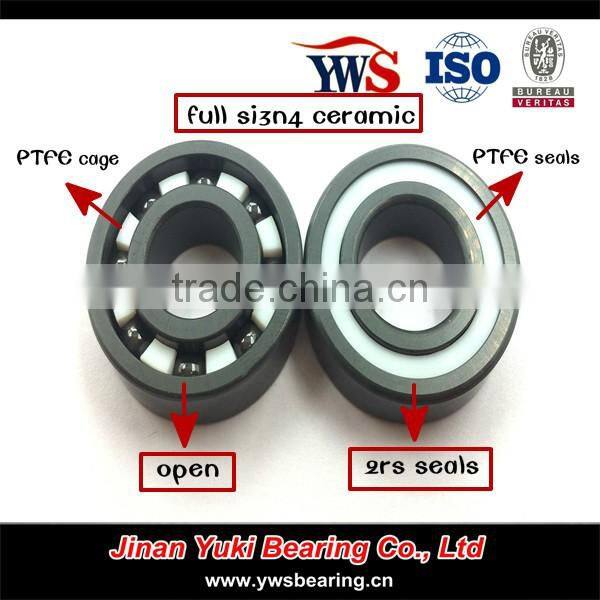 ceramic bearing 6202 for use in wet area water Micropumps bearing 6202