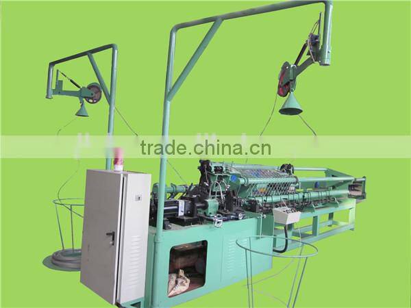 Plastic Coated Wire Chain Link Wire Mesh Machine Supplier