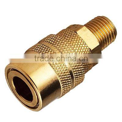 USA type male coupler ,high quality brass material, NPT 1/4" 1/2" 3/8" threaded ,MILTON (USA) TYPE MALE PLUG