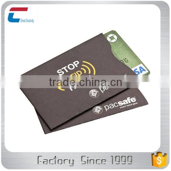 Purple Aluminum RFID Blocking Credit Card Wallet Case Keep RFID Cards Safe From Theft