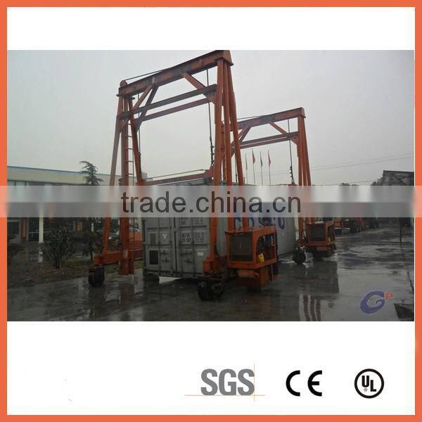 container gantry crane improve container truck work efficiency