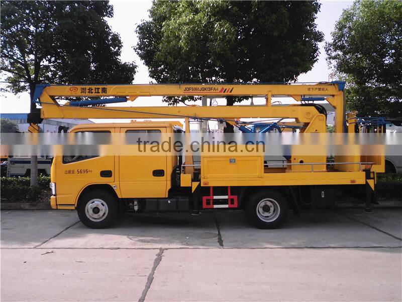 Dongfeng 16 meters hydraulic aerial working truck