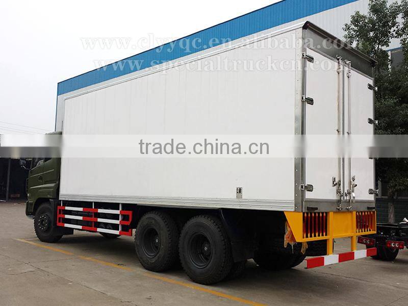 Dongfeng 6x4 25ton refrigerator truck