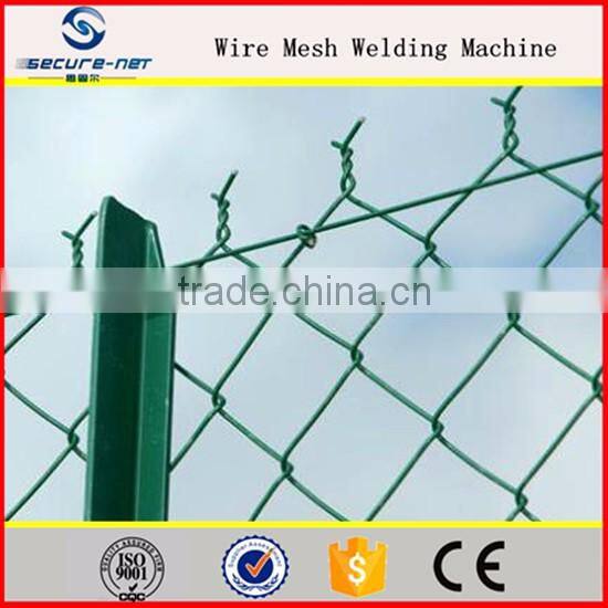 High efficiency wire mesh knitting machine
