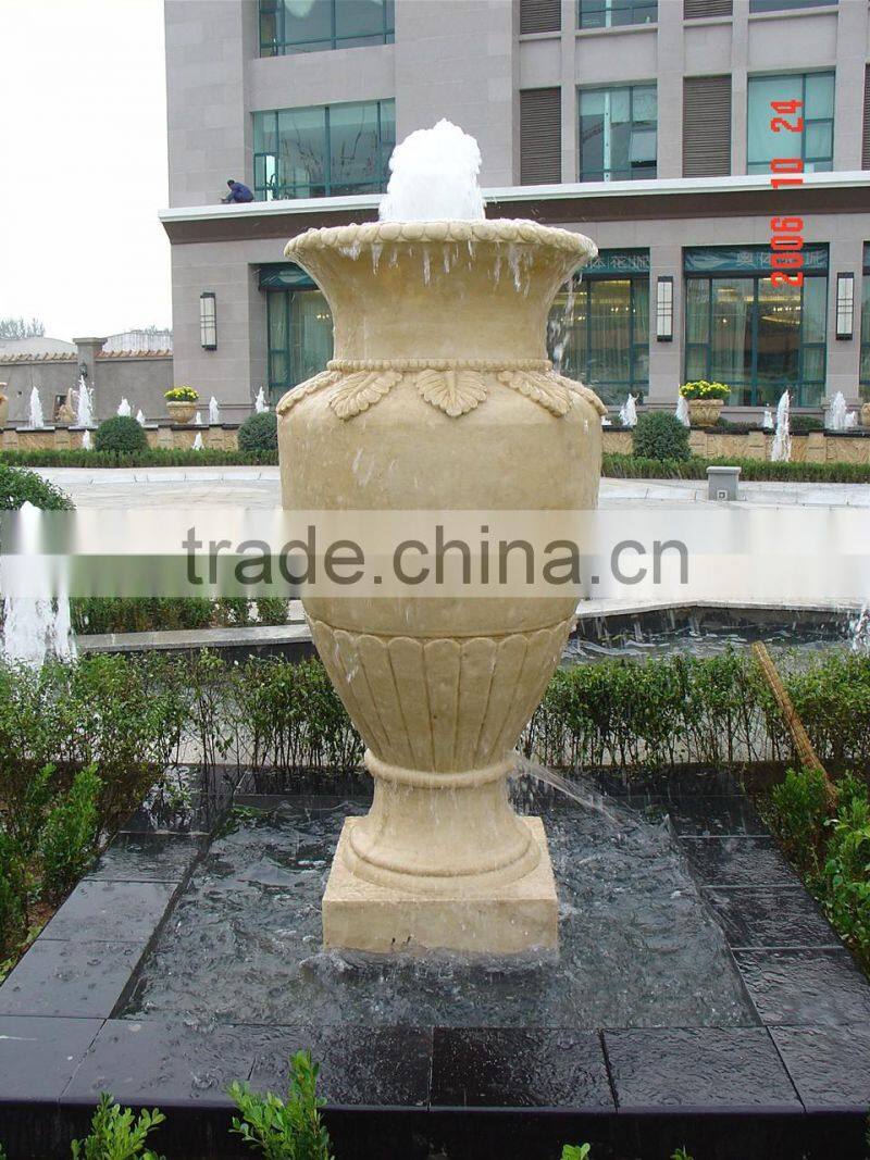 Marble fountain made in china