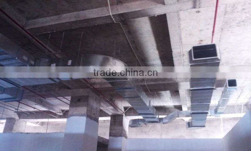 Rectangular auto duct line