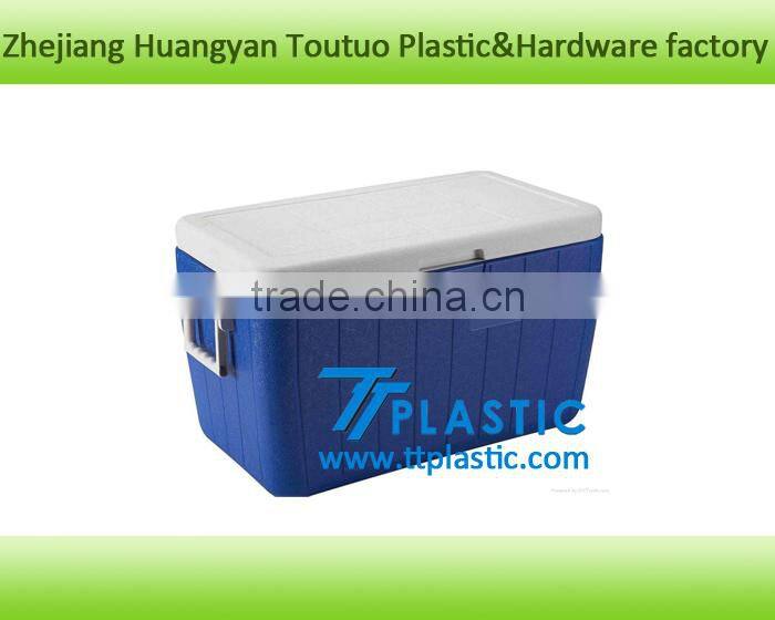 customized making two layers HDPE custom plastic container