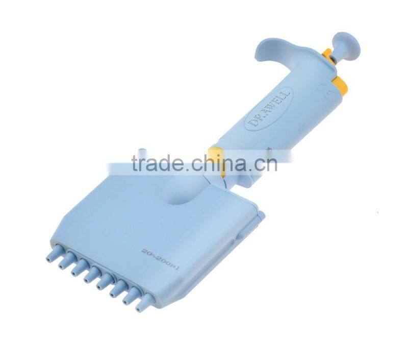 8 channel Adjustable laboratory pipettor