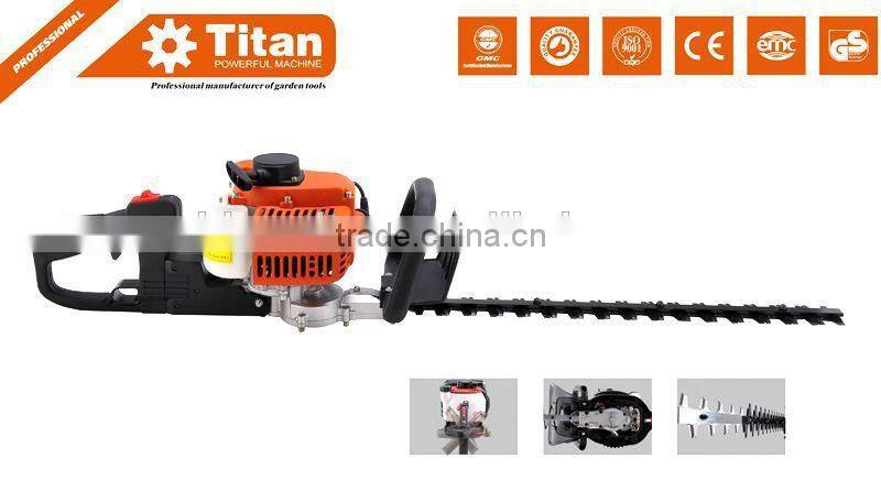 Powered gas hedge trimmer 1E32F,single cylinder, double edge 24" 60cm with CE, MD,EUII certificate