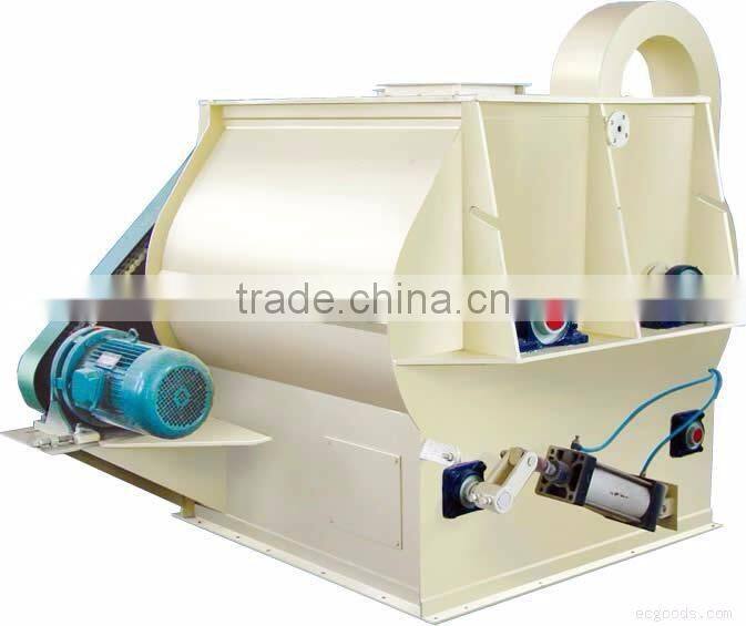 Newest high quality double blade paddle feed mixer from factroy directly