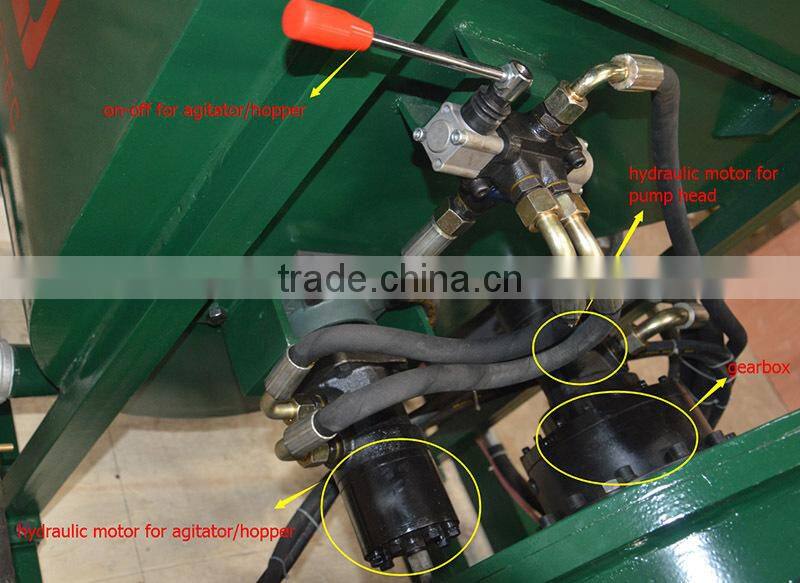 LDS2000G dome building small shotcrete concrete pump machine