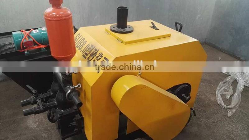 Chinese manufacture small portable electric cement pump for wall