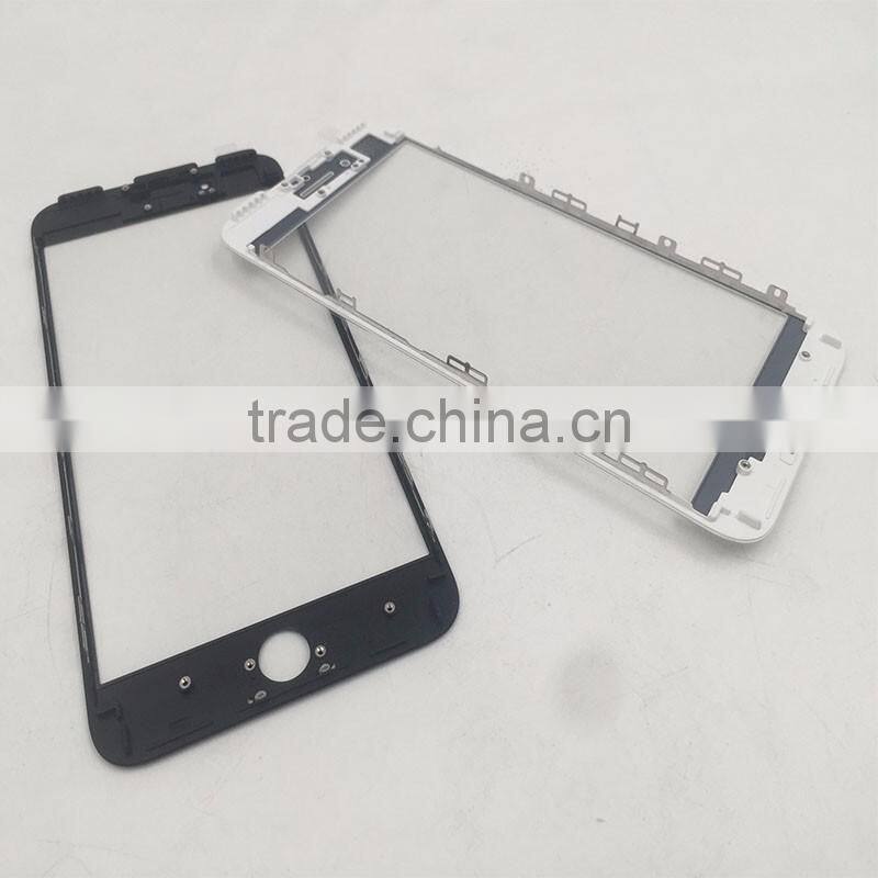 LCD Refurb Screen Front Cover glass with oca with bezel for iphone 6s Replacement Cold Press