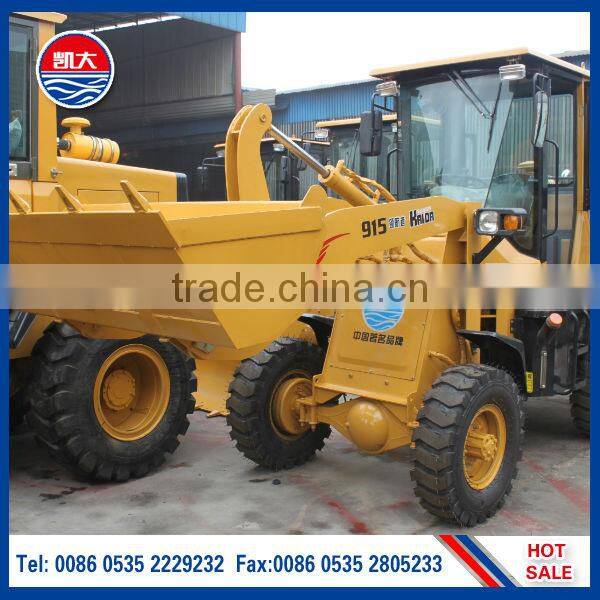 ZL-15 Kaida Mini Loader Wheel Loader China For Loader