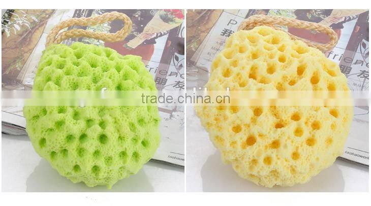 2016 newest natural konjac sponge for baby/exfoliator loofah bath sponge