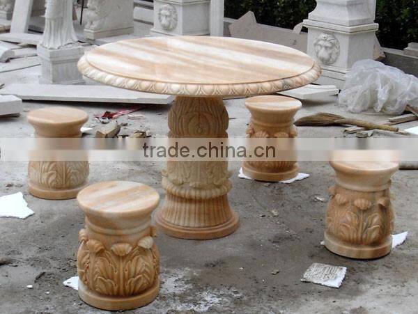 stone table garden table outdoor marble table