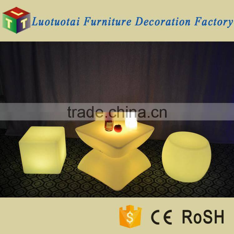 led bar chair/party/event decorative led bar furniture light up leisure baar stool