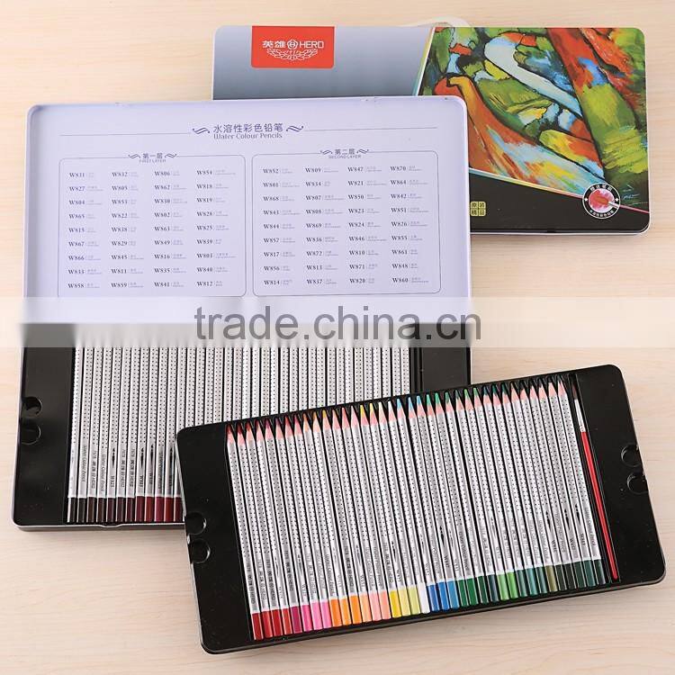 Metal Box Colored Pencils 72 set