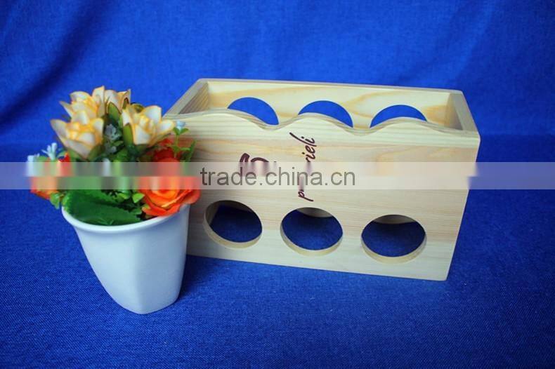 unique decorative pine wooden spice rack for wholesale
