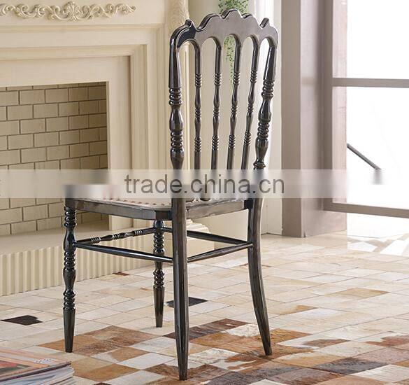 quality polished grey stainless steel luxury modern chiavari chair LQ-SSC001G