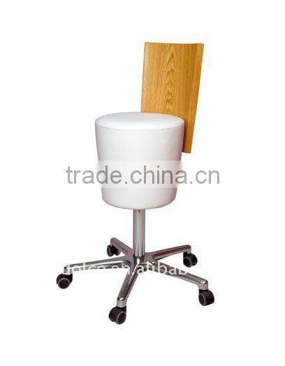 Potable movable Ottoman stool hydraulic chair with wheels used salon furniture DS-HE24