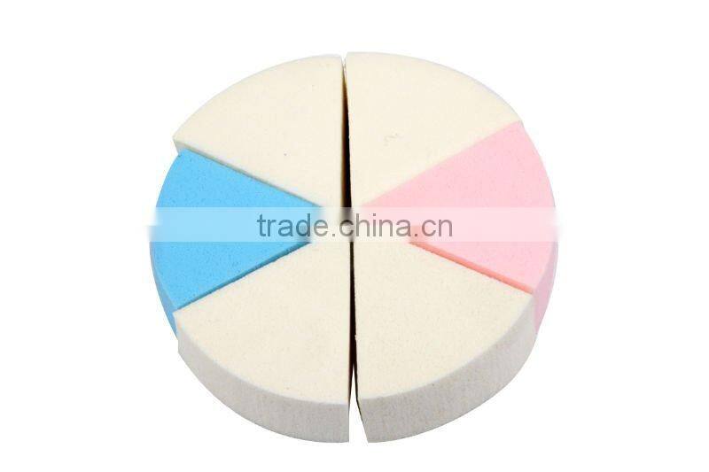 4Pcs colorful round latex sponge makeup sponge manufacturer