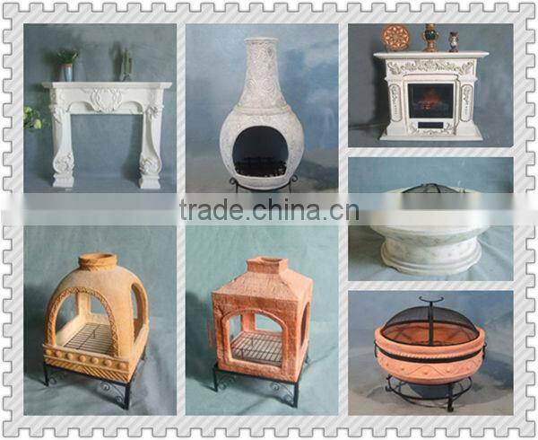 18 Inches culture stone fiber-clay outdoor fire pit