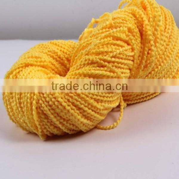 100% polyester fancy TT yarn 2S/3ply anti-pilling for doll hair