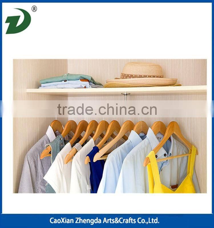cheap factory price coat hanger for clothes, antique wooden hangers