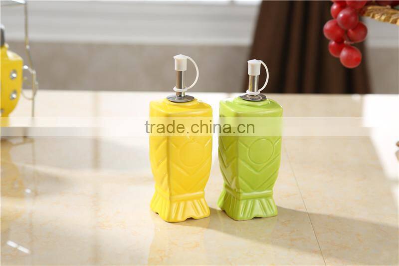 colorful kitchen ceramic canister set
