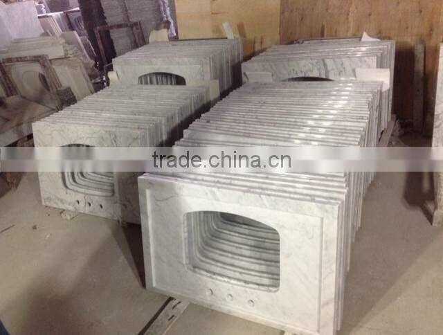 2017 New cheap Hot sale white Carrara White Countertop Marble countertop