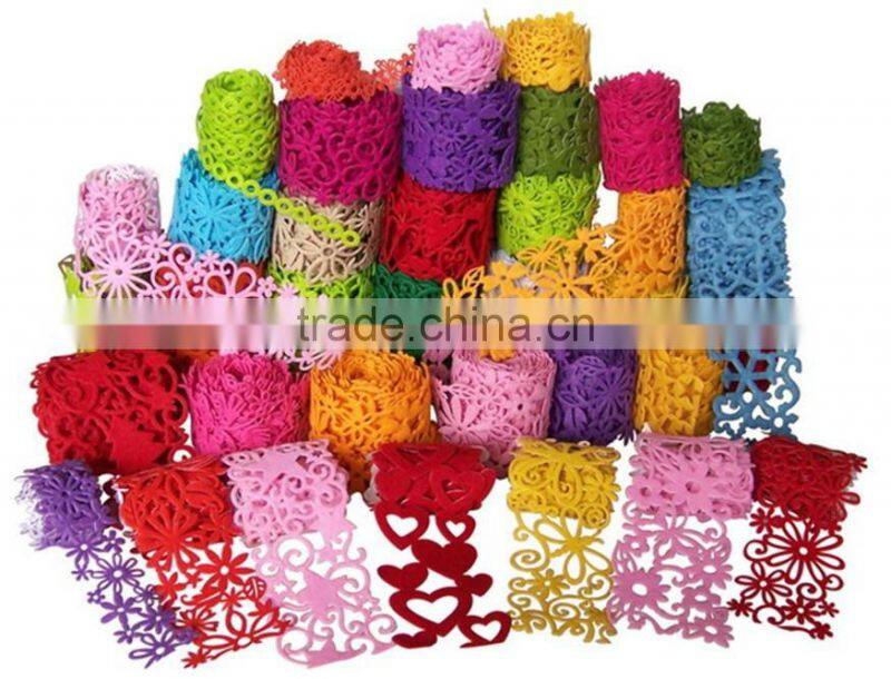 hot sale high quality eco friendly new products christmas felt ribbon on alibaba express made in china for promotional gift