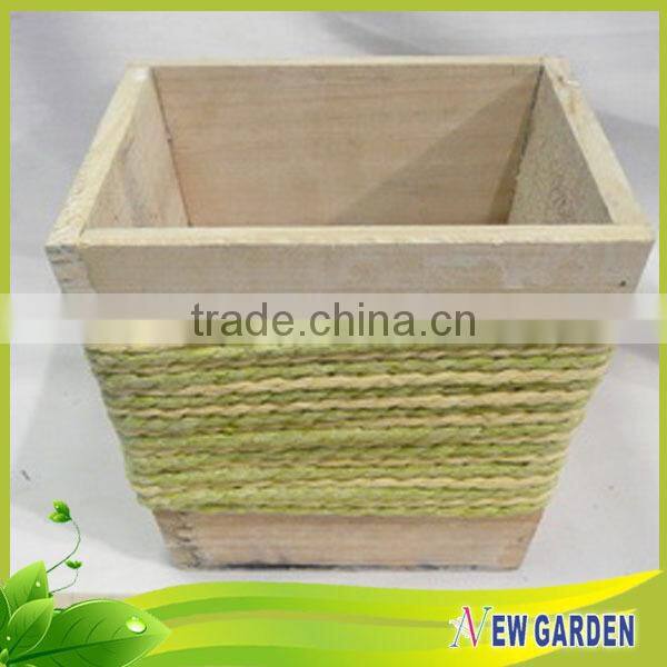 Products You Can Import From China Eco-friendly Wood Memorial Flower Pots