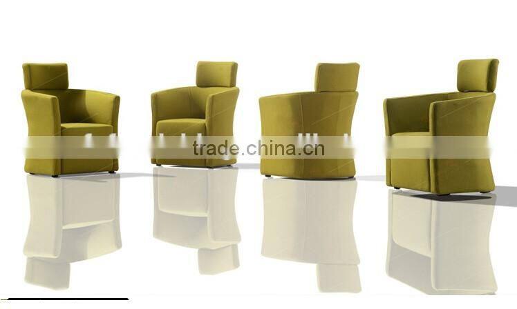 green high back special design coffee shop showroom meeting chair on sale creative modern public area swivel bar pub chair