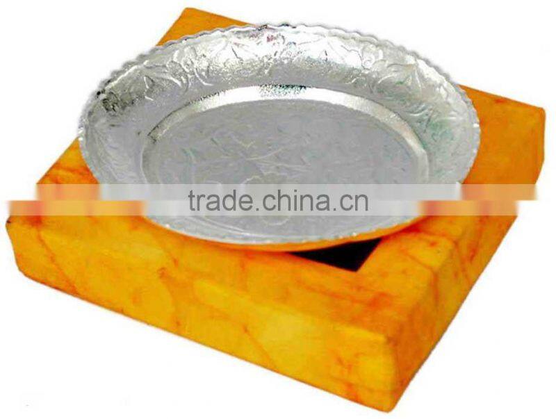 Silver Plated Indian Hand Crafted utensil set