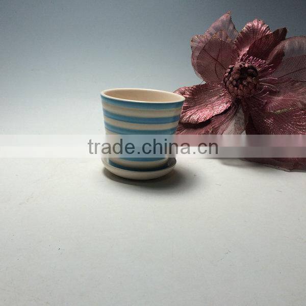 Round Design Ceramic Decorative Flower Pots,Flower Planter