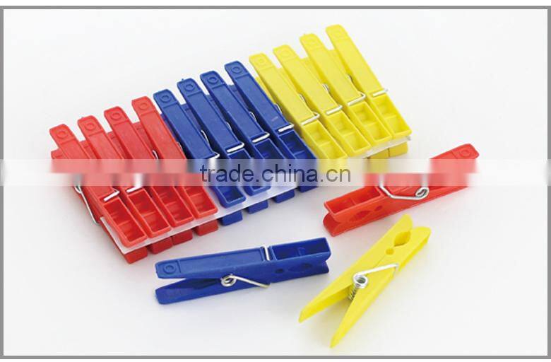 favourable colorful homeware European standard peg manufacturer plastic clothes peg