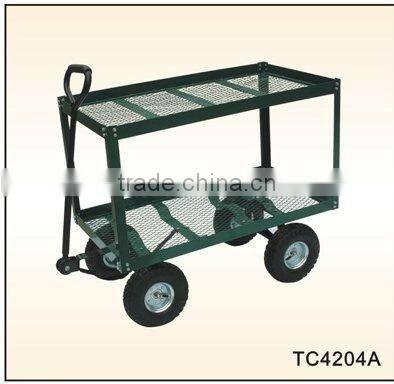 flatbed garden trolley tc4216