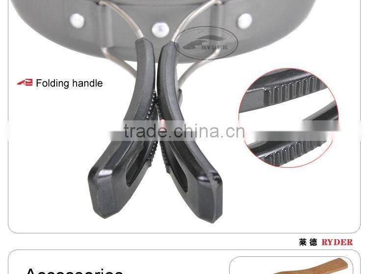 Hard Anodized Camping Cookware