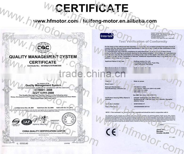 TENV Stainless Steel Housing Three Phase Motors IP67