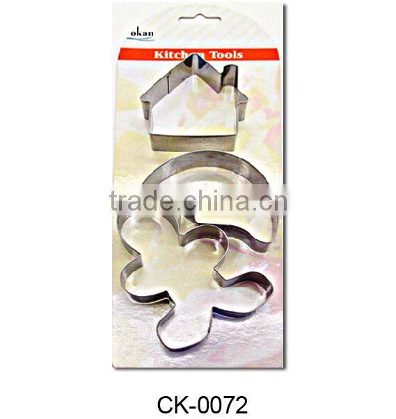 Cake DIY Decorating Stainless Steel Cookie Moulds CK-0072