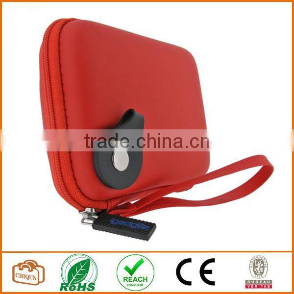 Red EVA Hard Case Cover for Portable External Hard Drives 2.5'' Inches (6.4 cm)