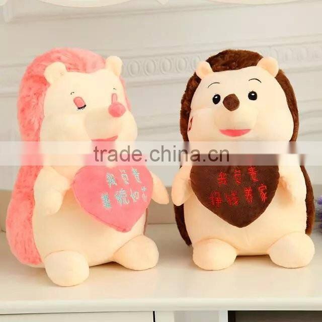 Cheap price stuffed animal baby hedgehog plush toy