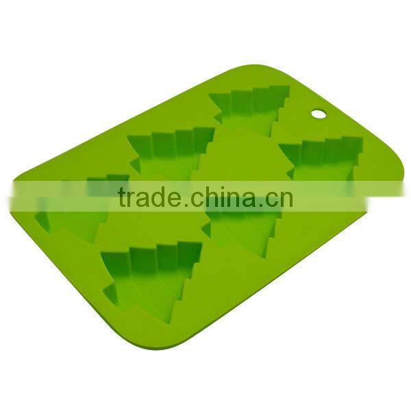 Kitchenware Chrismas tree shaped Silicone Ice Mold/Chrismas tree shaped Silicone Ice Cube/Silicone Ice Tray