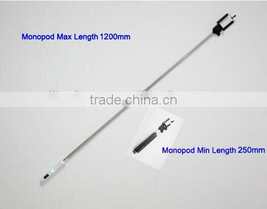 2014 best sell wireless mobile phone monopod.bluetooth monopod
