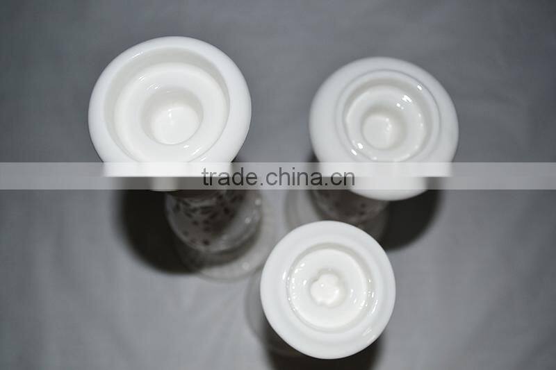 New arrivel classial design Ceramic crafts led lighting flash color