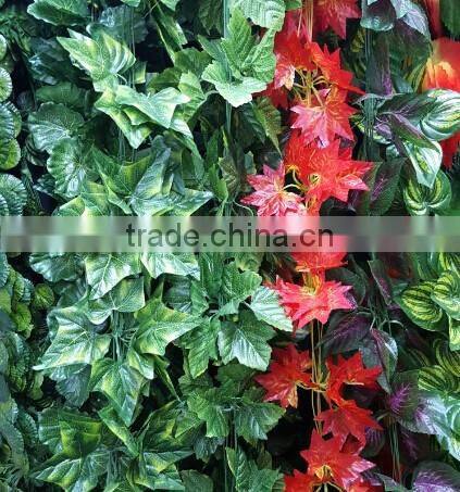 plastic leaves grape vine