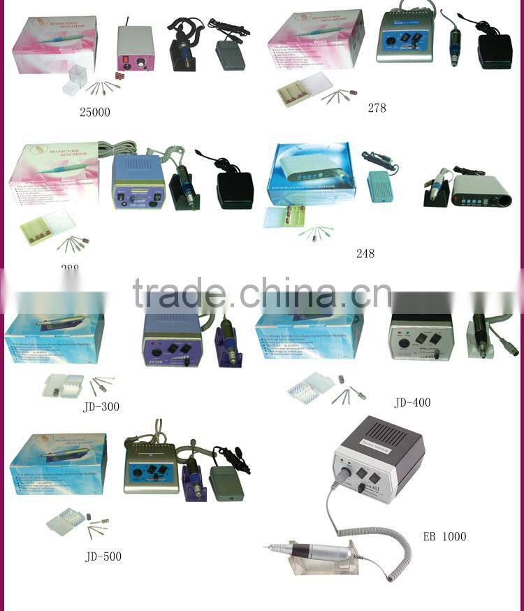 High quality nail filing machine manicure nail art tool